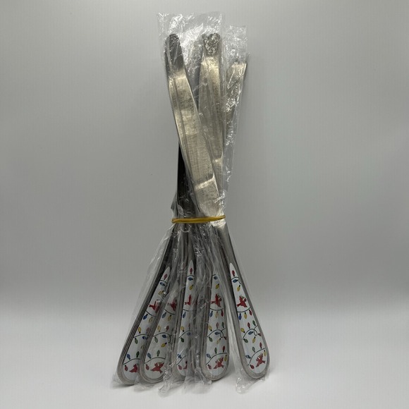 Temptations Other - Temp-tations‎ Tara Winter Whimsy Set of 6 Knives New! Christmas Holiday